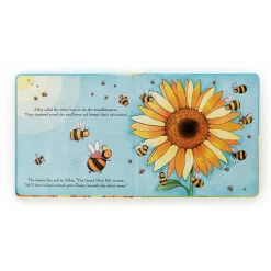 Albee And The Big Seed Book and Bashful Bee Medium*Jellycat New