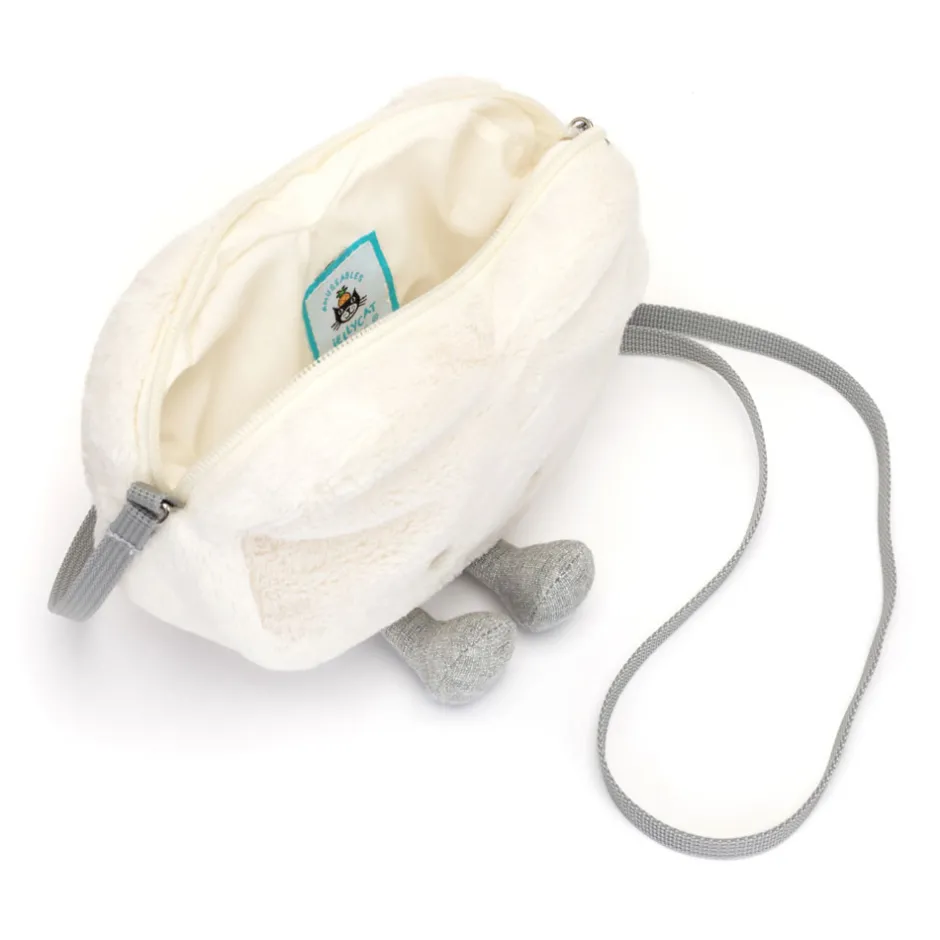 Amuseables Cream Heart Bag*Jellycat Clearance