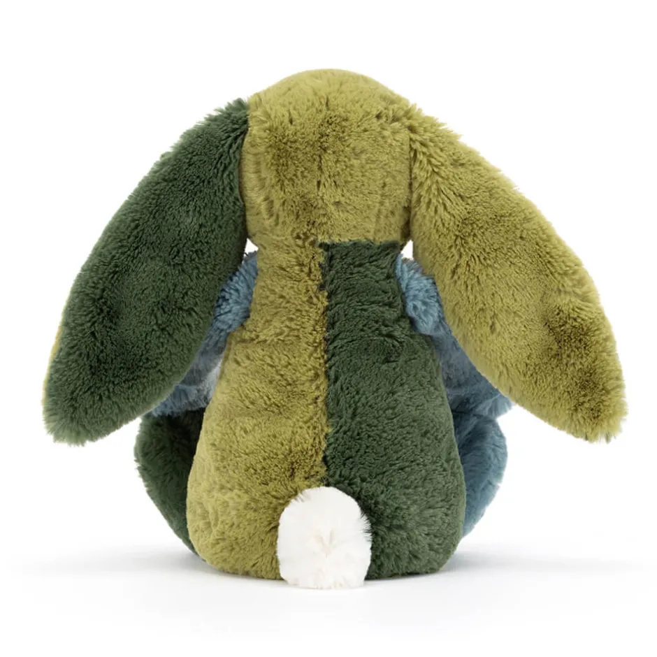 Bashful Patchwork Basil Bunny*Jellycat Clearance