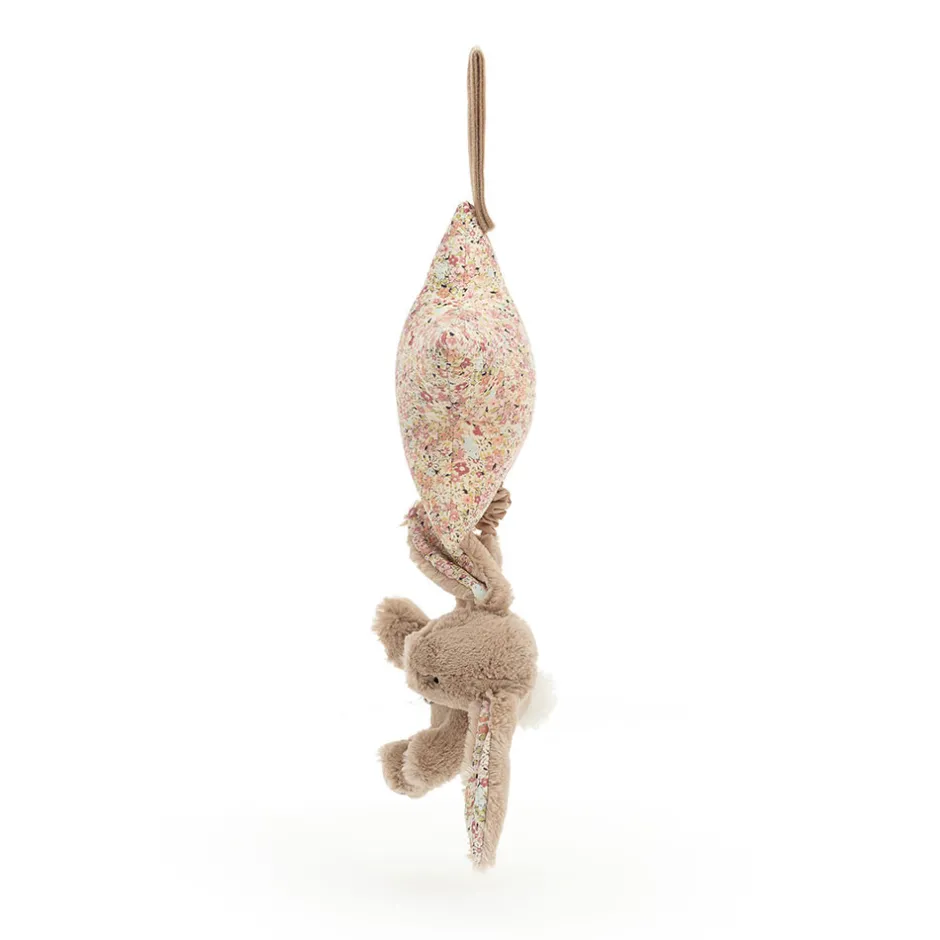 Blossom Bea Beige Bunny Musical Pull*Jellycat Online