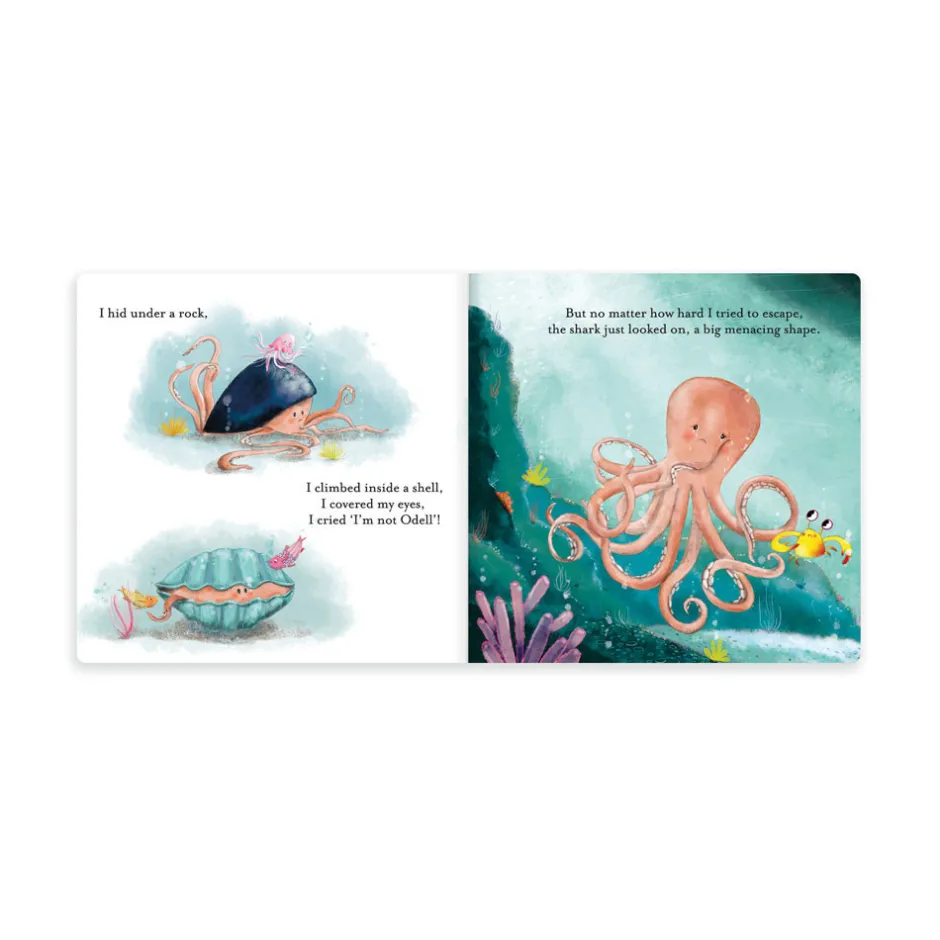 Odell, The Fearless Octopus Book*Jellycat Hot