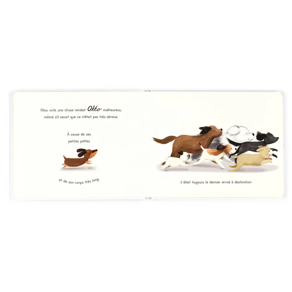 Otto Le Petit Chien Saucisse Livre*Jellycat Clearance
