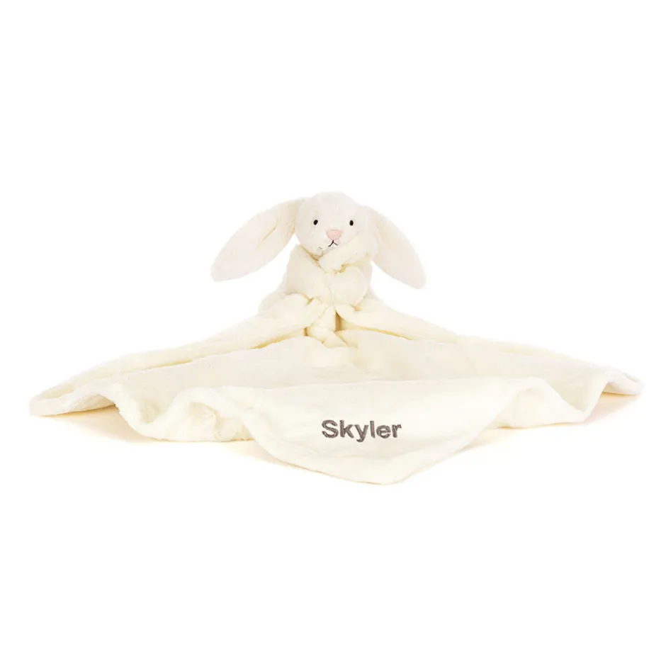 Personalised Bashful Cream Bunny Soother*Jellycat New