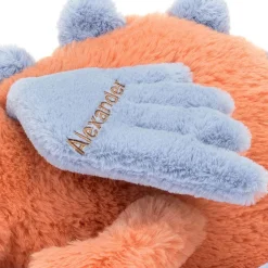Personalised Persimmon Dragon Huge*Jellycat Hot
