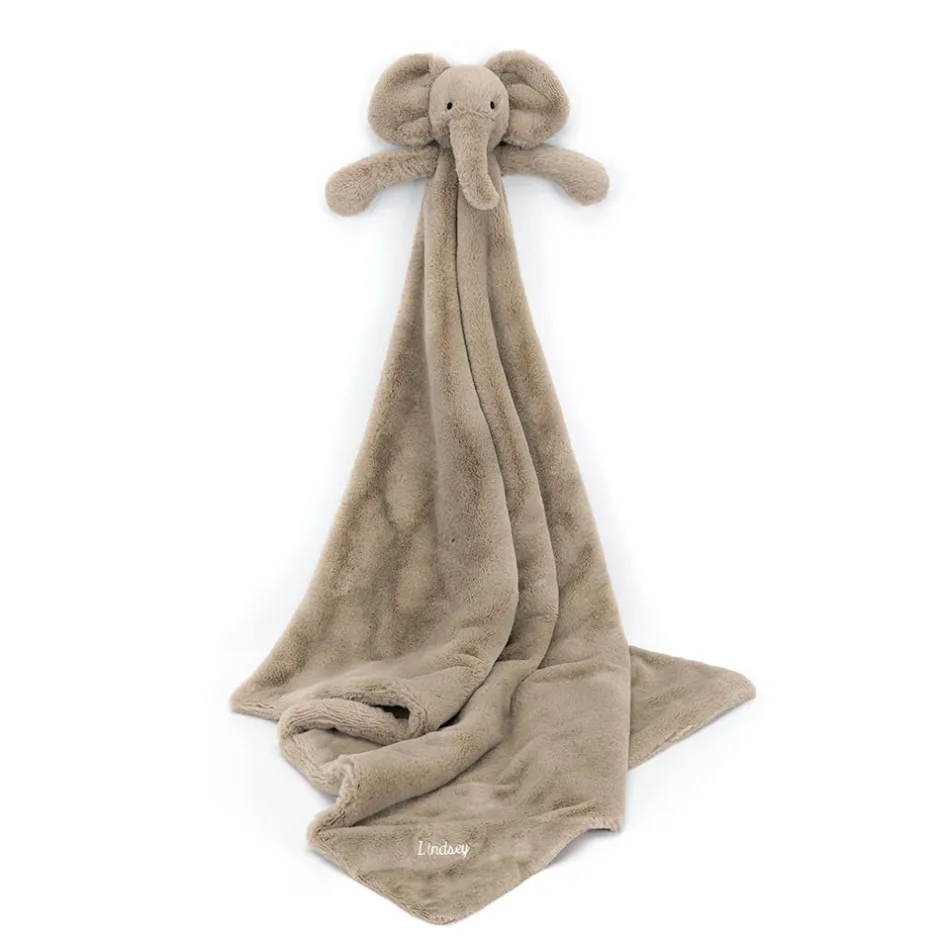 Personalised Smudge Elephant Blankie*Jellycat