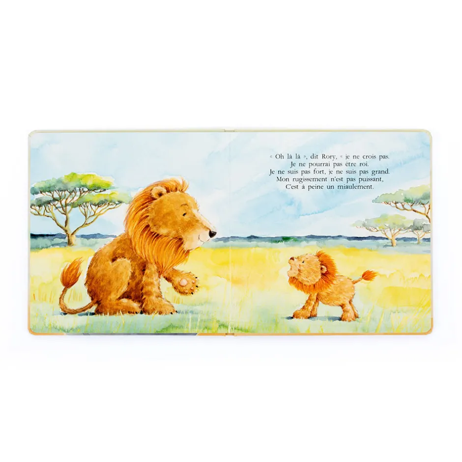Rory, Le Courageux Petit Lion Livre*Jellycat